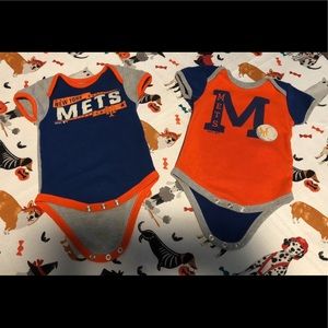 New York Mets Onesies - 6/9mo